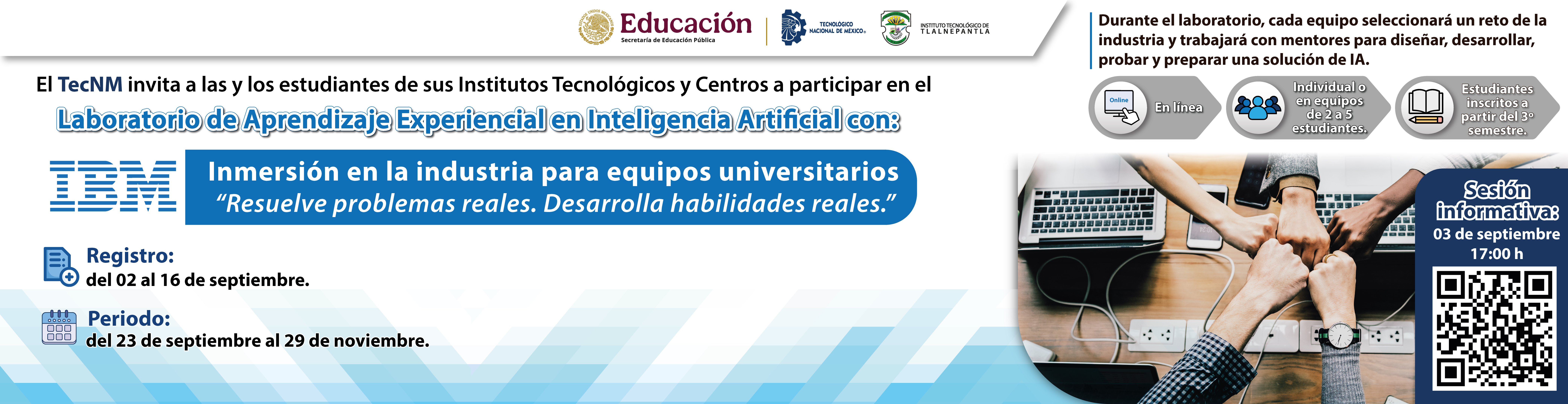 INMERSIÓN EN LA INDUSTRIA PARA EQUIPOS UNIVERSITARIOS