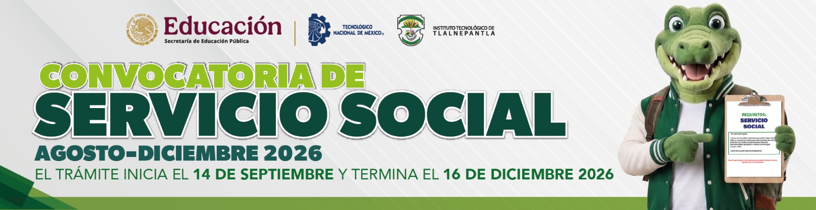 Convocatoria de Servicio Social