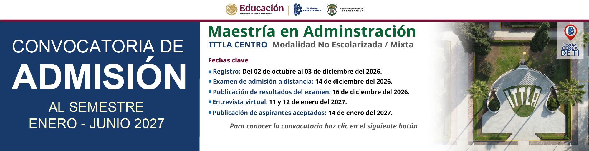 Convocatoria MAD